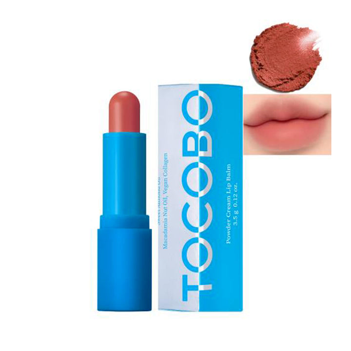 TOCOBO Powder Cream Lip Balm - Peaches&Creme Shop Korean Skincare Malta