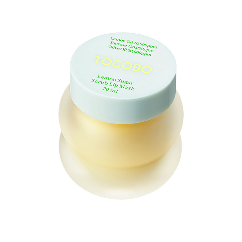 TOCOBO Lemon Sugar Scrub Lip Mask - Peaches&Creme Shop Korean Skincare Malta