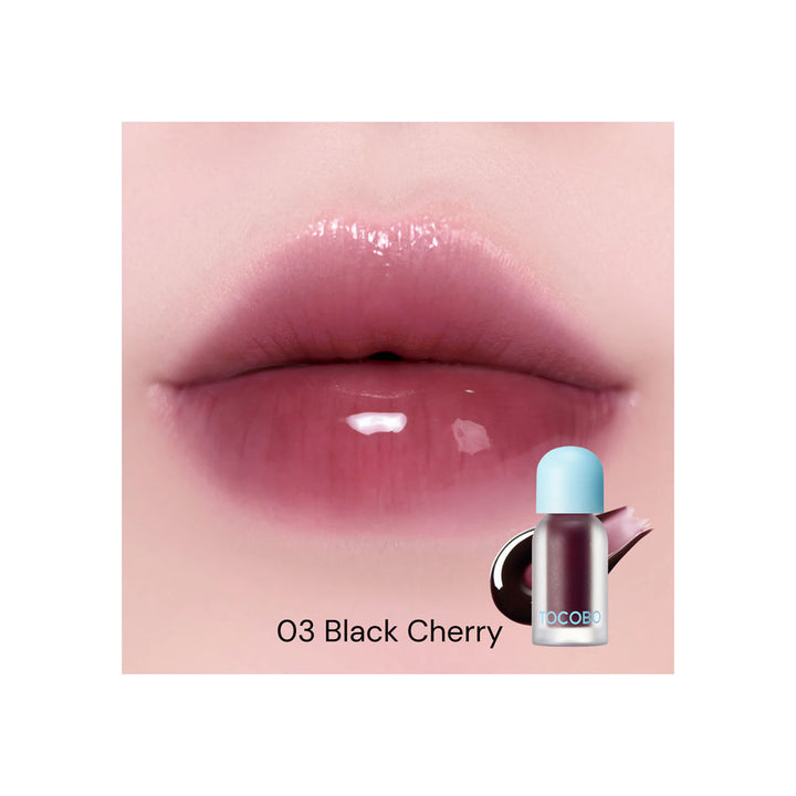 TOCOBO Juicy Berry Plumping Lip Oil Glam Max - Peaches&Creme Shop Korean Skincare Malta