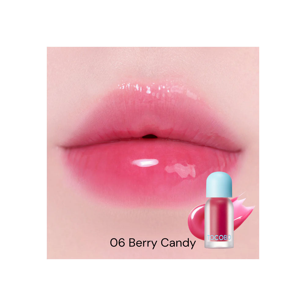 TOCOBO Juicy Berry Plumping Lip Oil Glam Max - Peaches&Creme Shop Korean Skincare Malta