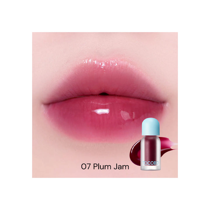 TOCOBO Juicy Berry Plumping Lip Oil Glam Max - Peaches&Creme Shop Korean Skincare Malta