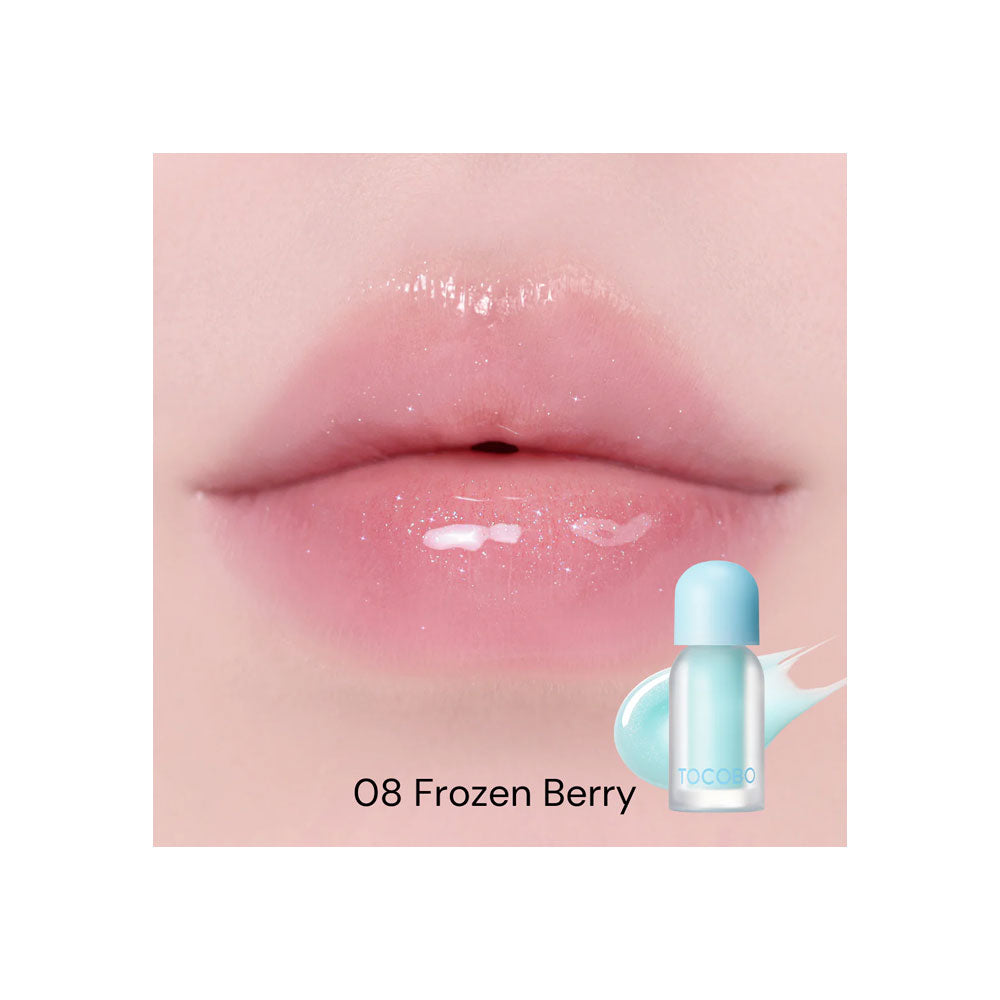 TOCOBO Juicy Berry Plumping Lip Oil Glam Max - Peaches&Creme Shop Korean Skincare Malta