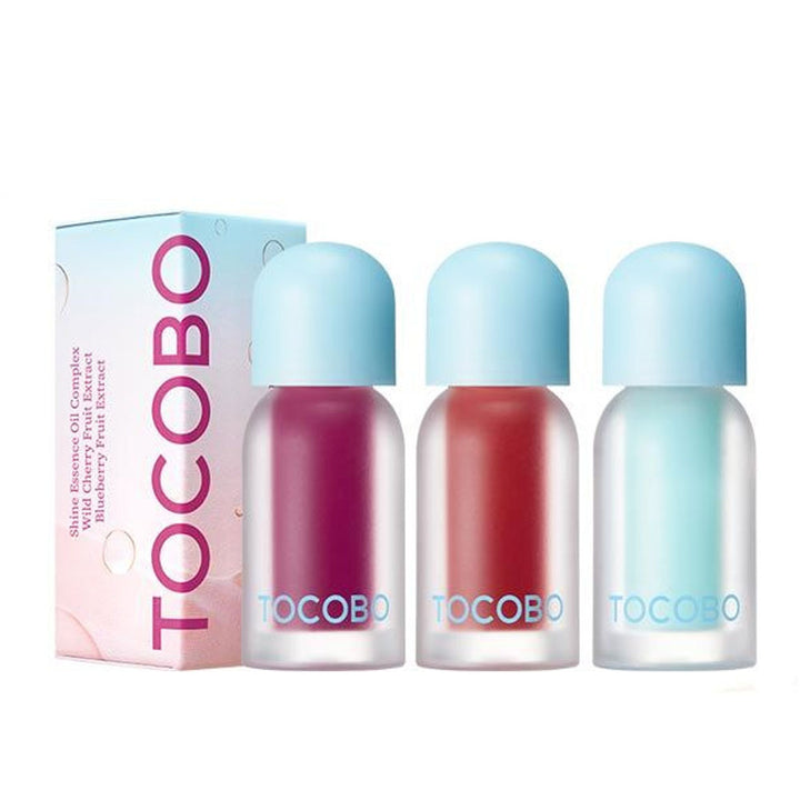 TOCOBO Juicy Berry Plumping Lip Oil Glam Max - Peaches&Creme Shop Korean Skincare Malta