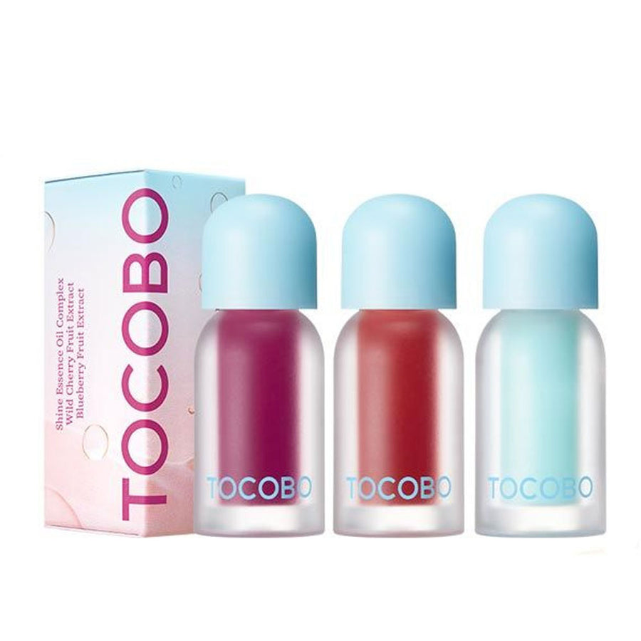 TOCOBO Juicy Berry Plumping Lip Oil Glam Max - Peaches&Creme Shop Korean Skincare Malta