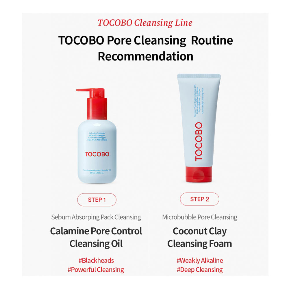 TOCOBO Double Cleanser Mini Duo - Peaches&Creme Shop Korean Skincare Malta