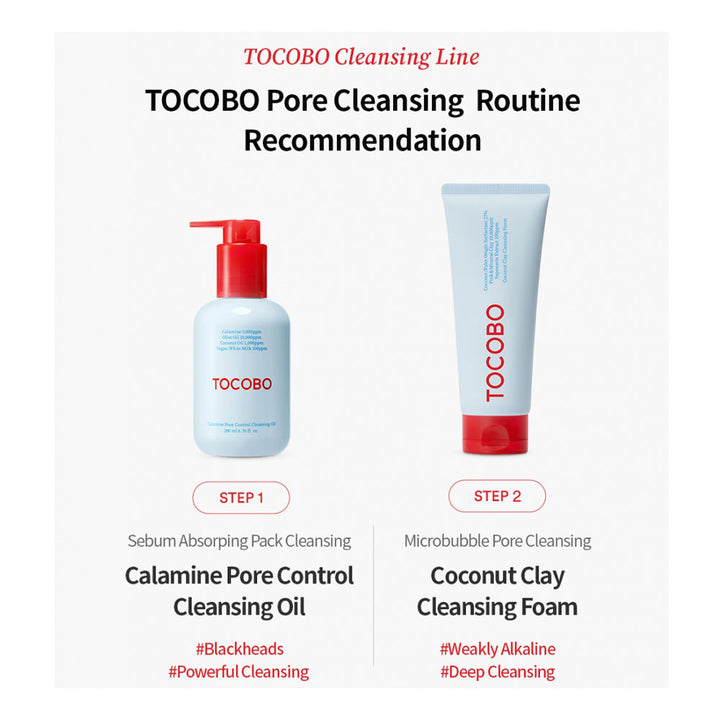 TOCOBO Double Cleanser Mini Duo - Peaches&Creme Shop Korean Skincare Malta