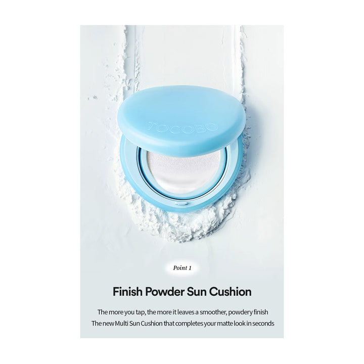TOCOBO Blur Finish Sun Cushion - Peaches&Creme Shop Korean Skincare Malta