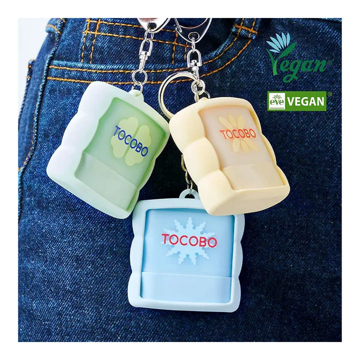 TOCOBO Mini Sun Stick Key Ring - Peaches&Creme Shop Korean Skincare Malta