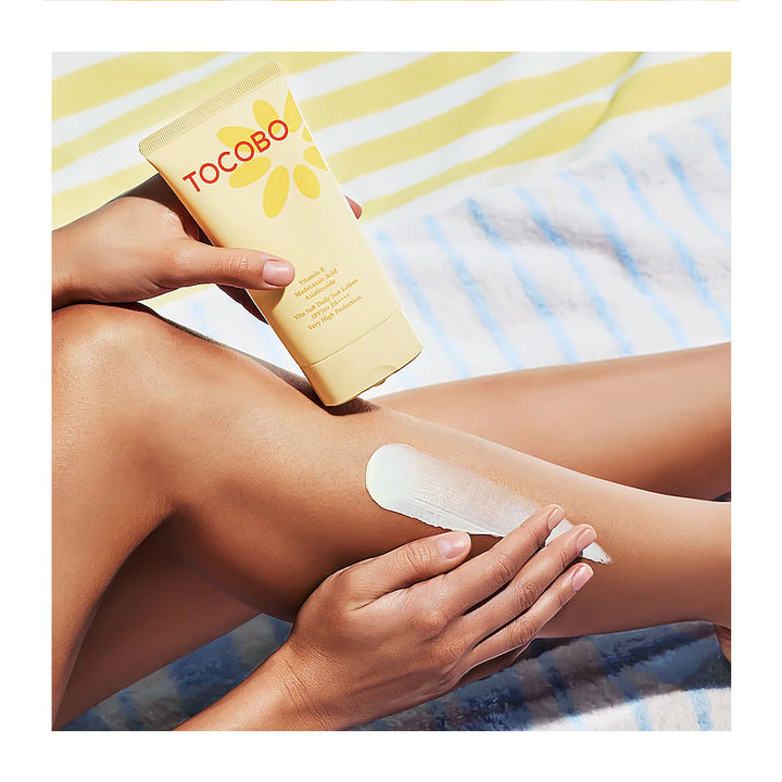 TOCOBO  Vita Soft Daily Sun Lotion - Peaches&Creme Shop Korean Skincare Malta