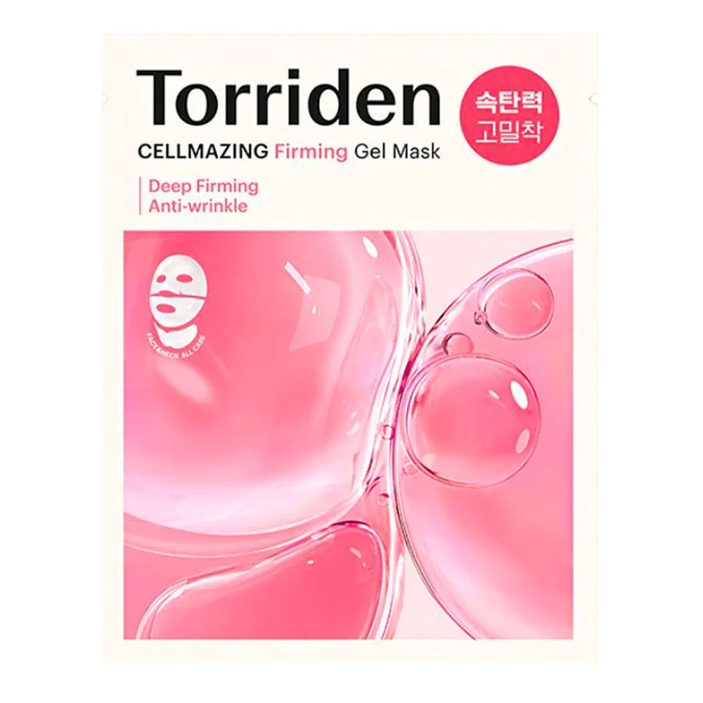 TORRIDEN Cellmazing Firming Gel Mask Sheet - Peaches&Creme Shop Korean Skincare Malta