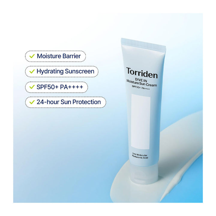 TORRIDEN Dive-In Moisture Sun Cream - Peaches&Creme Shop Korean Skincare Malta