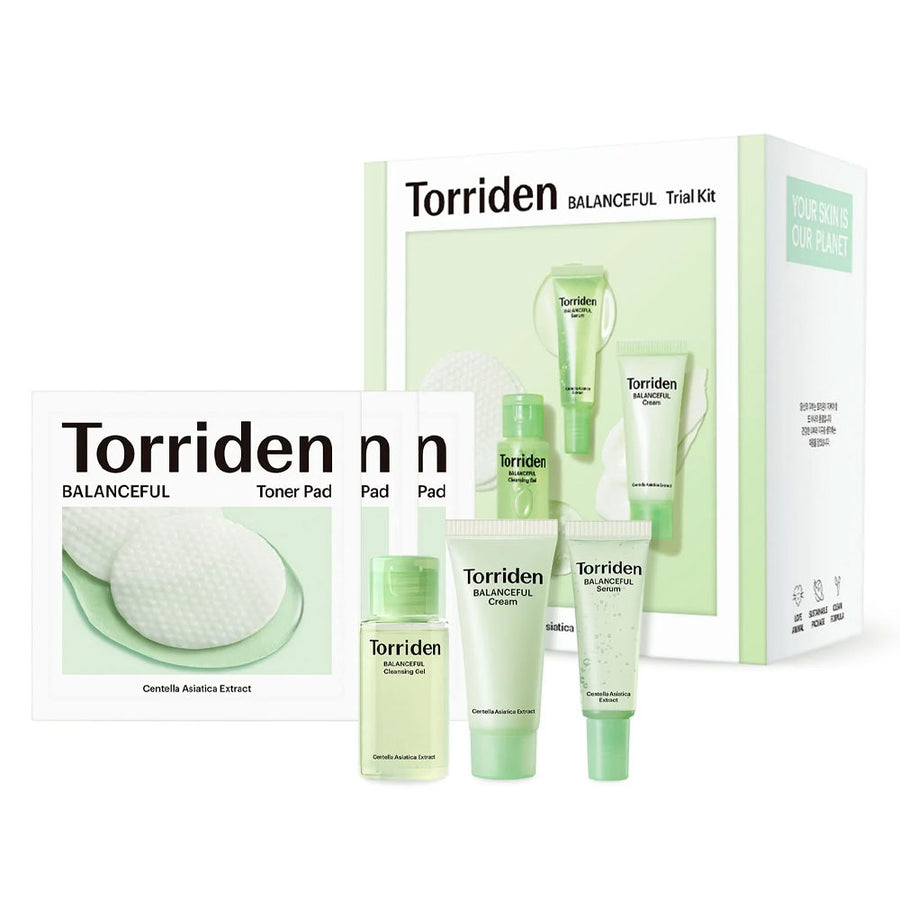 TORRIDEN Balanceful Trial Kit - Peaches&Creme Shop Korean Skincare Malta