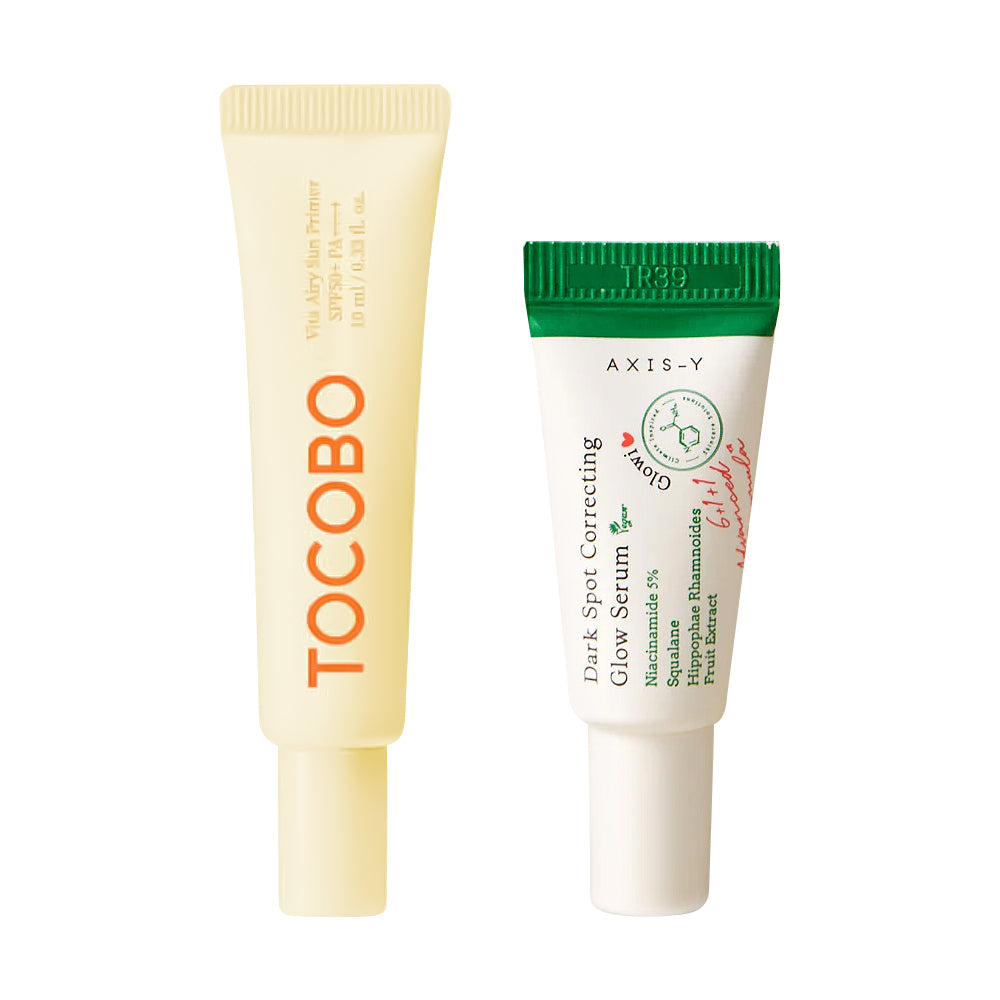 TOCOBO x Axis-Y 2pc Mini Size Items - Peaches&Creme Korean Skincare
