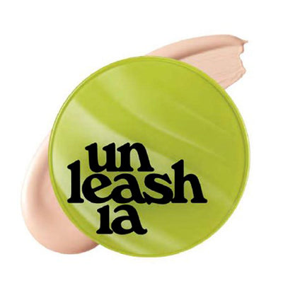 UNLEASHIA Satin Wear Healthy-Green Cushion - Peaches&Creme Shop Korean Skincare Malta