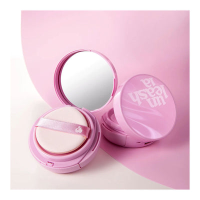 UNLEASHIA Don't Touch Glass Pink Cushion - Peaches&Creme Shop Korean Skincare Malta