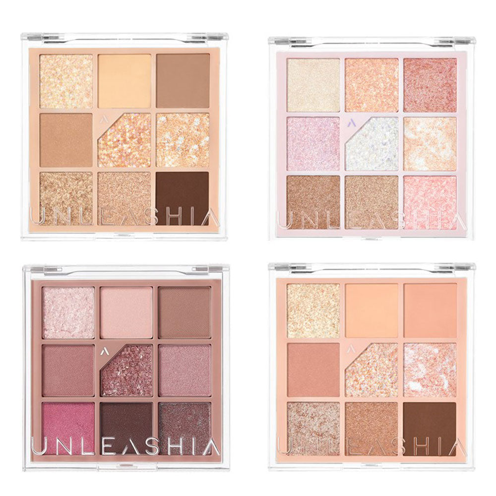 UNLEASHIA Glitterpedia Eye Palette - Peaches&Creme Shop Korean Skincare Malta
