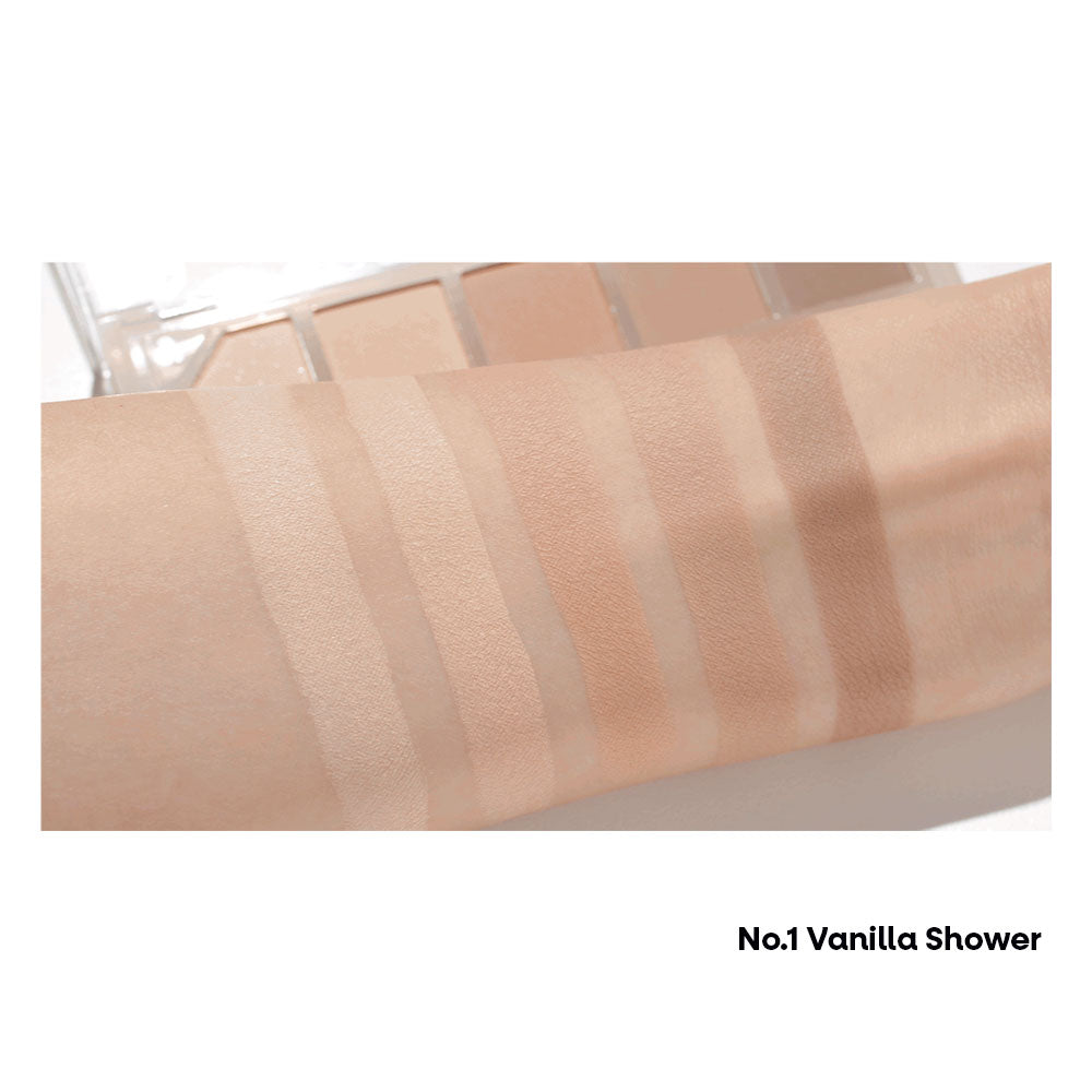 UNLEASHIA Mood Shower Eye Palette - Peaches&Creme Shop Korean Skincare Malta