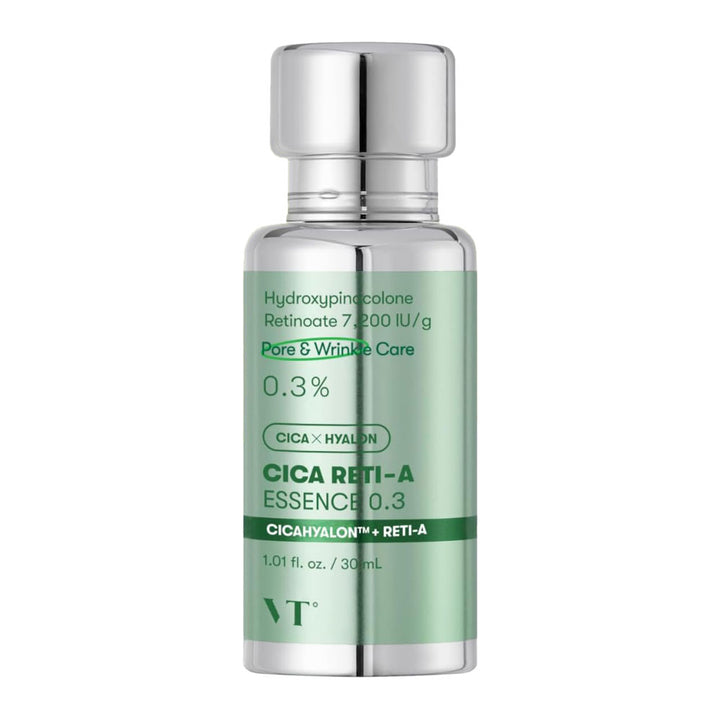 VT Cica Reti-A Essence 0.3 - Peaches&Creme Shop Korean Skincare Malta
