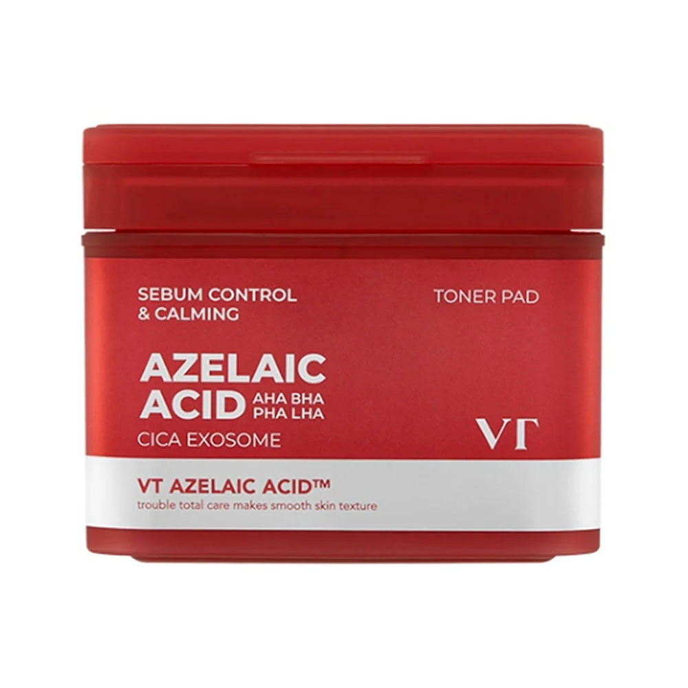 VT COSMETICS Azelaic Azelaic AZ Care Toner Pad - Peaches&Creme Shop Korean Skincare Malta
