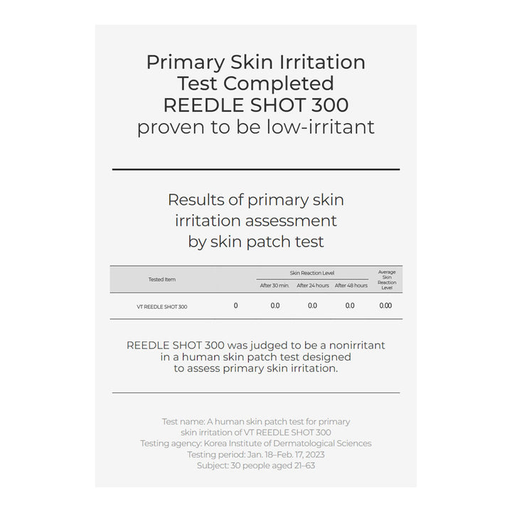 VT Reedle Shot 300 - Peaches&Creme Shop Korean Skincare Malta