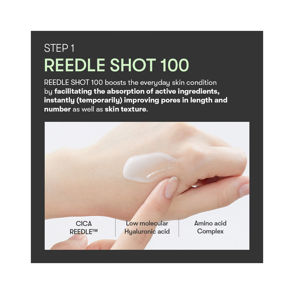 VT Reedle Shot 100 2 Step Mask - Peaches&Creme Shop Korean Skincare Malta