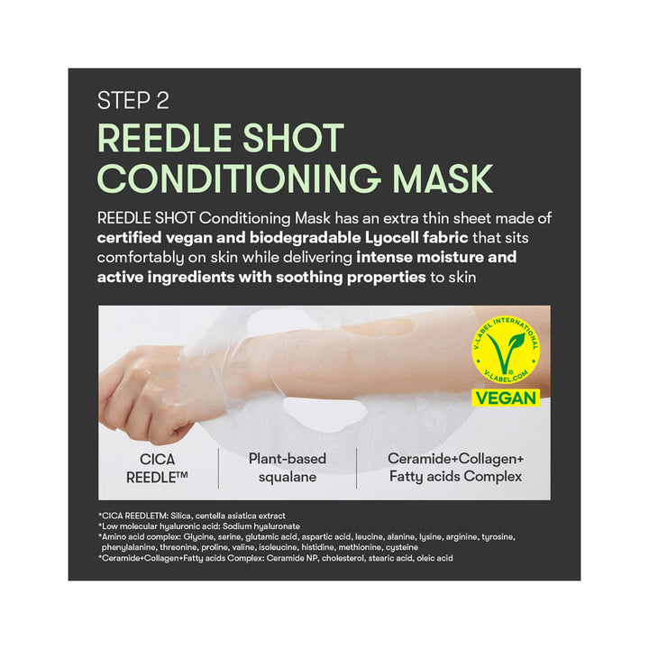 VT Reedle Shot 300 2-Step Mask - Peaches&Creme Shop Korean Skincare Malta