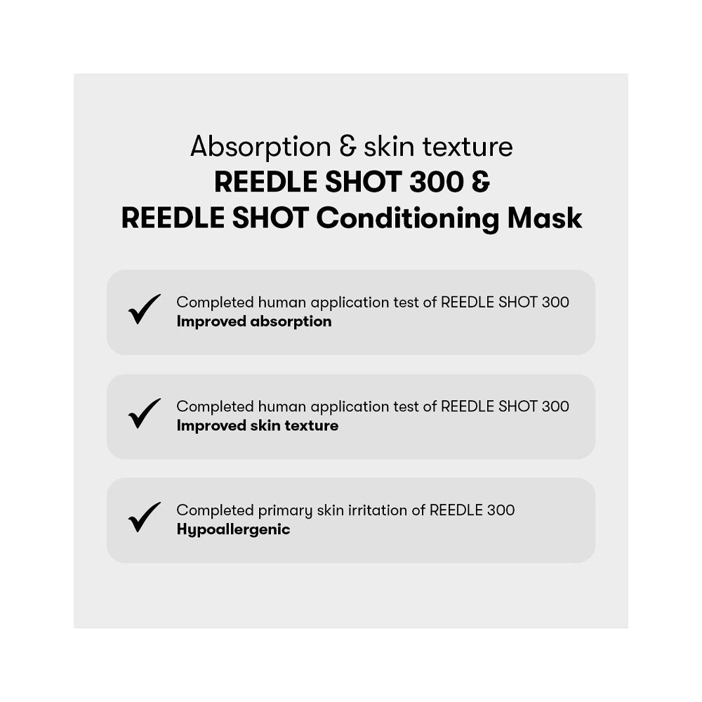 VT Reedle Shot 300 2-Step Mask - Peaches&Creme Shop Korean Skincare Malta