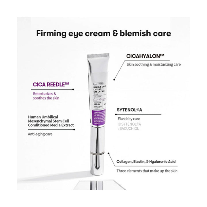 VT Reedle Shot Lifting Eye Cream - Peaches&Creme Shop Korean Skincare Malta