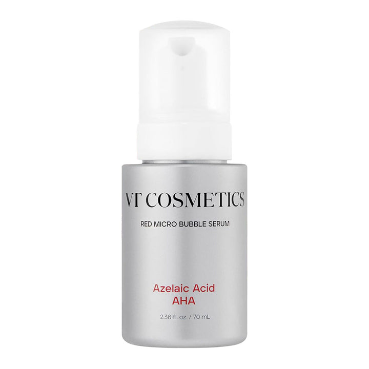 VT COSMETICS AZ AHA Red Micro Bubble Serum - Peaches&Creme Shop Korean Skincare Malta