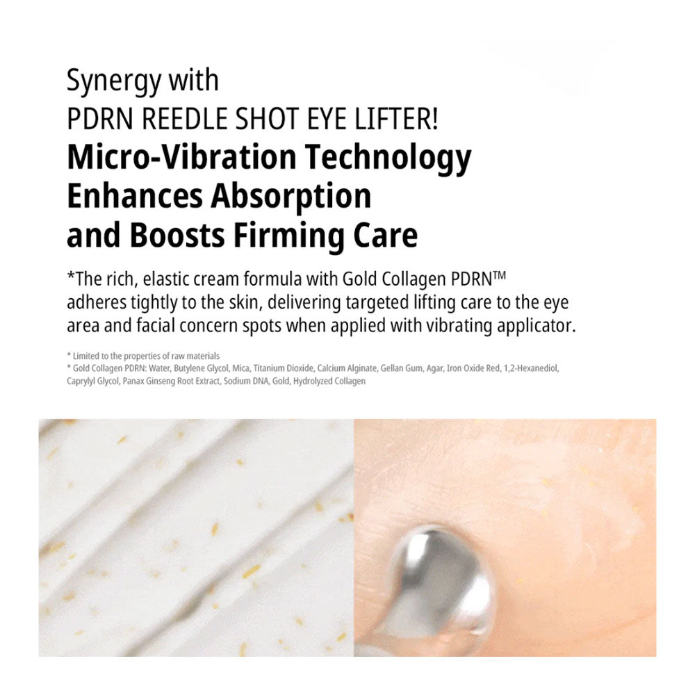 VT COSMETICS PDRN Reedle Shot Eye Lifter - Peaches&Creme Shop Korean Skincare Malta