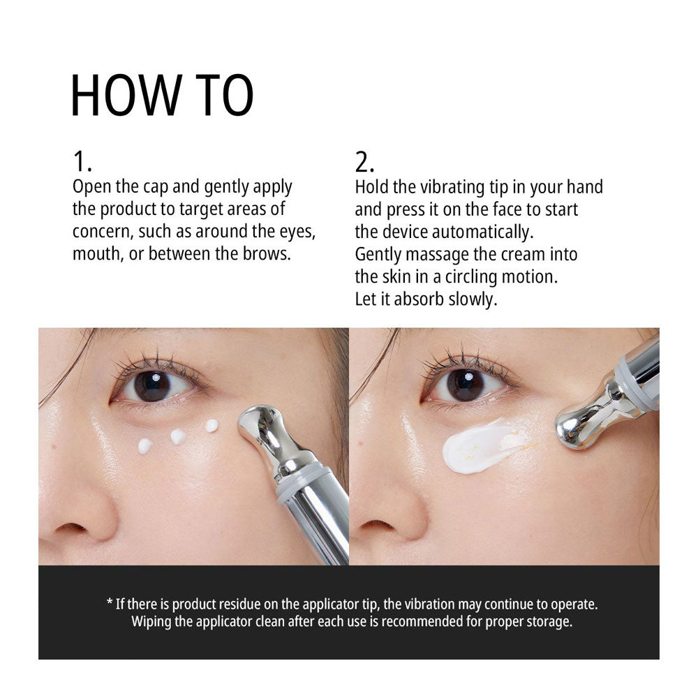 VT COSMETICS PDRN Reedle Shot Eye Lifter - Peaches&Creme Shop Korean Skincare Malta