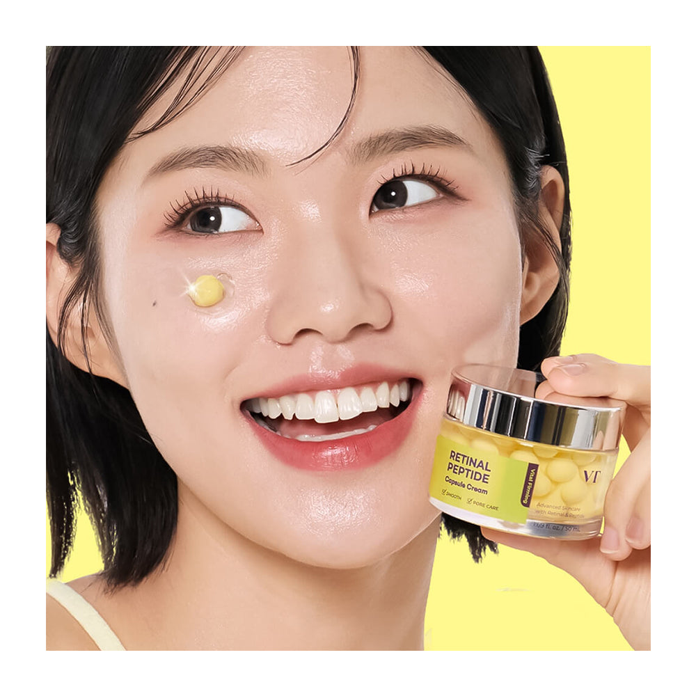 VT COSMETICS Retinal Peptide Capsule Cream - Peaches&Creme Shop Korean Skincare Malta