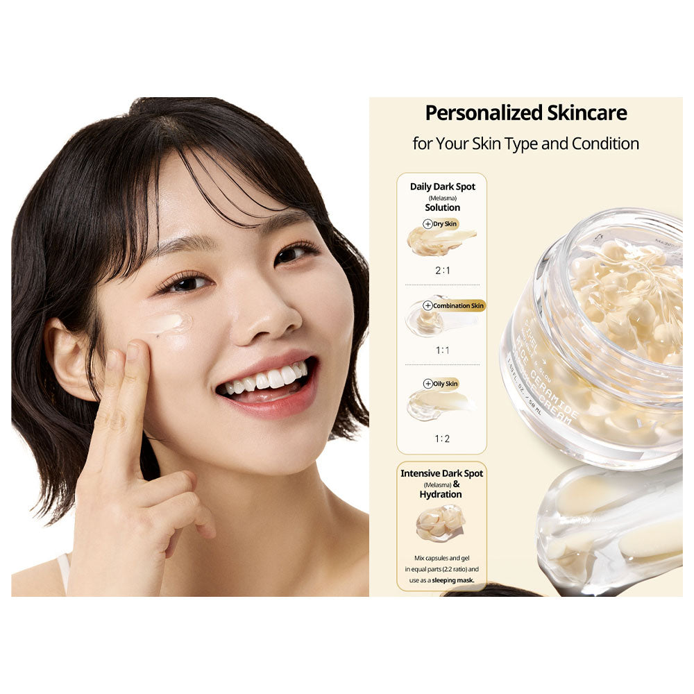 VT COSMETICS Rice Ceramide Capsule Cream - Peaches&Creme Shop Korean Skincare Malta