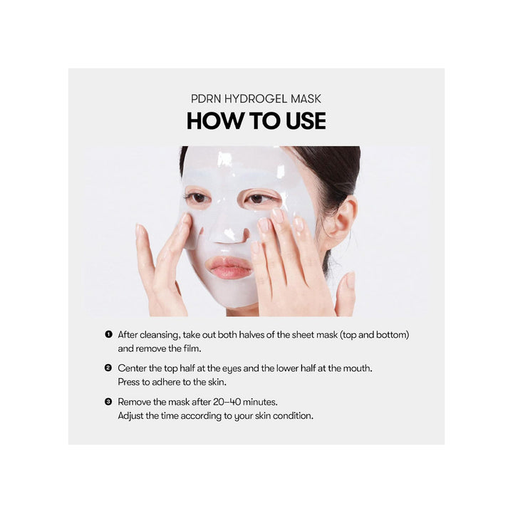 VT COSMETICS PDRN Hydrogel Mask - Peaches&Creme Shop Korean Skincare Malta