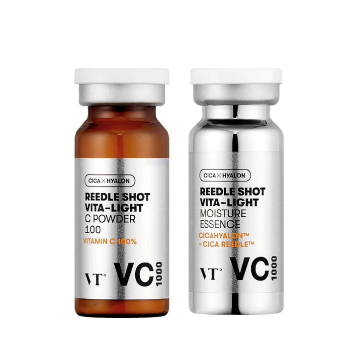 VT Reedle Shot Vita-Light Toning Essence VC1000 - Peaches&Creme Shop Korean Skincare Malta