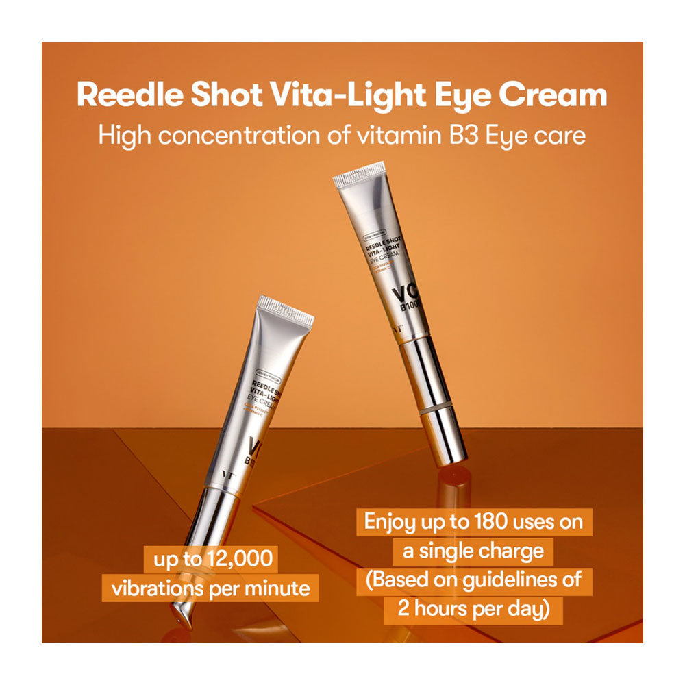 VT Reedle Shot Vita-Light Eye Cream - Peaches&Creme Shop Korean Skincare Malta