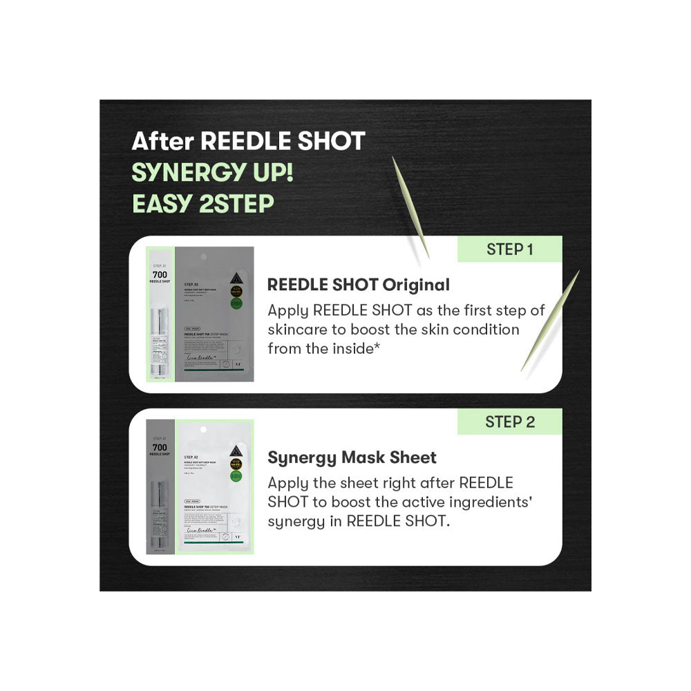 VT Reedle Shot 700 2-Step Mask - Peaches&Creme Shop Korean Skincare Malta