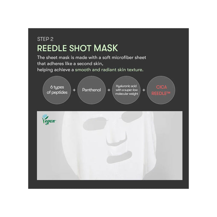 VT Reedle Shot All In One 3 Step Mask - Peaches&Creme Shop Korean Skincare Malta