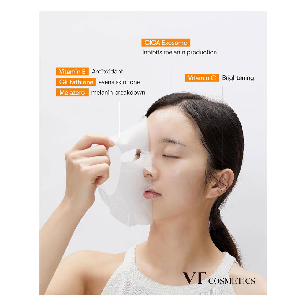 VT Reedle Shot Vita-light Brightening Mask - Peaches&Creme Shop Korean Skincare Malta