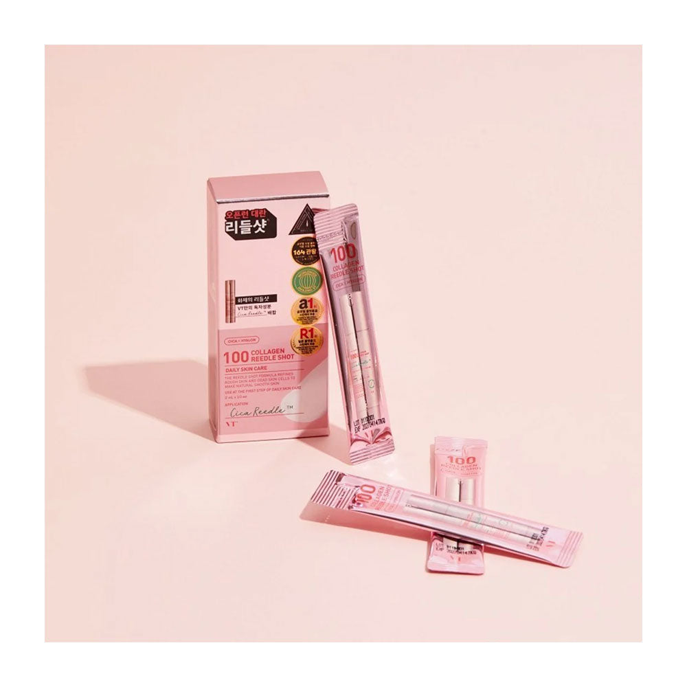 VT Collagen Reedle Shot 100 - Peaches&Creme Shop Korean Skincare Malta