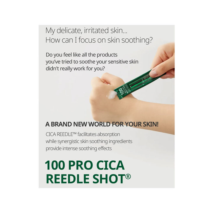 VT Pro Cica Reedle Shot 100 - Peaches&Creme Shop Korean Skincare Malta