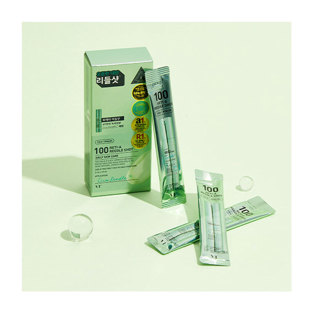 VT Reti-A Reedle Shot 100 - Peaches&Creme Shop Korean Skincare Malta