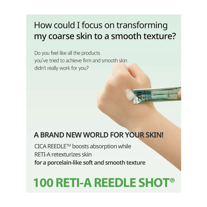 VT Reti-A Reedle Shot 100 - Peaches&Creme Shop Korean Skincare Malta