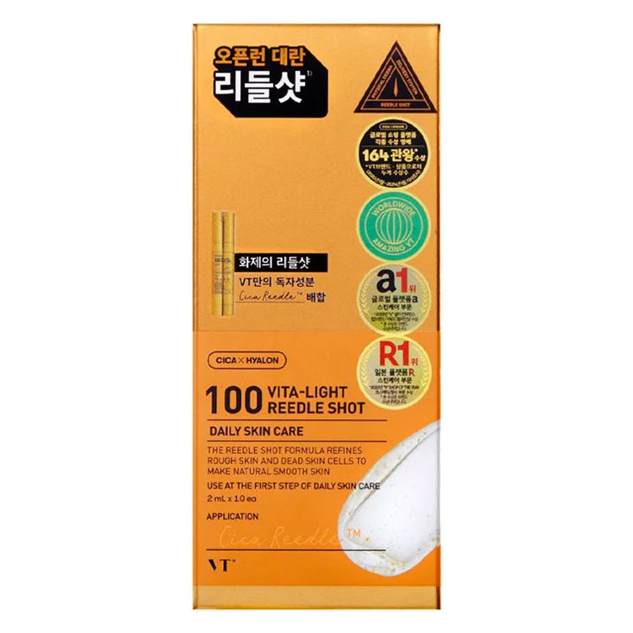 VT Vita-Light Reedle Shot 100 - Peaches&Creme Shop Korean Skincare Malta