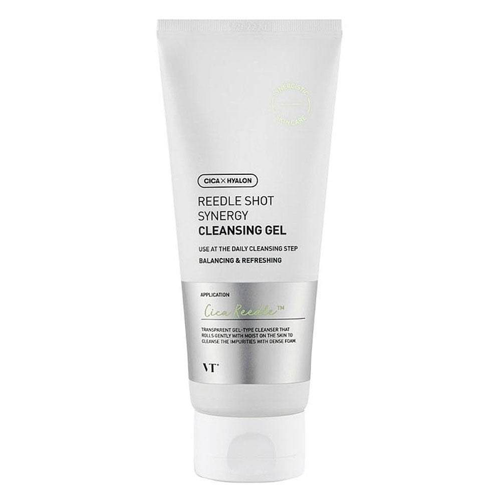 VT COSMETICS Reedle Shot Synergy Cleansing Gel - Peaches&Creme Shop Korean Skincare Malta