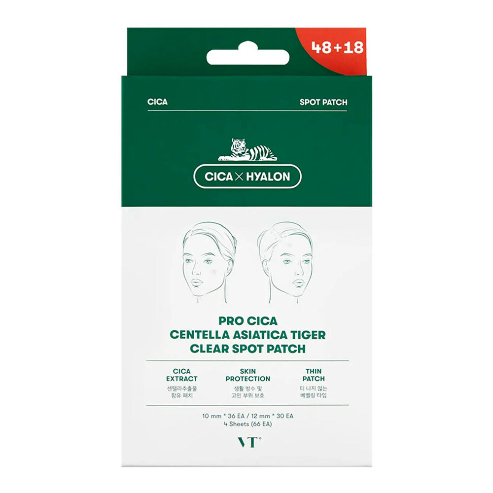 VT Pro Cica Centella Asiatica Tiger Clear Spot Patch - Peaches&Creme Shop Korean Skincare Malta