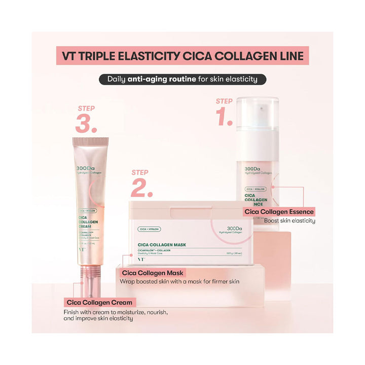 VT Cica Collagen Cream - Peaches&Creme Shop Korean Skincare Malta