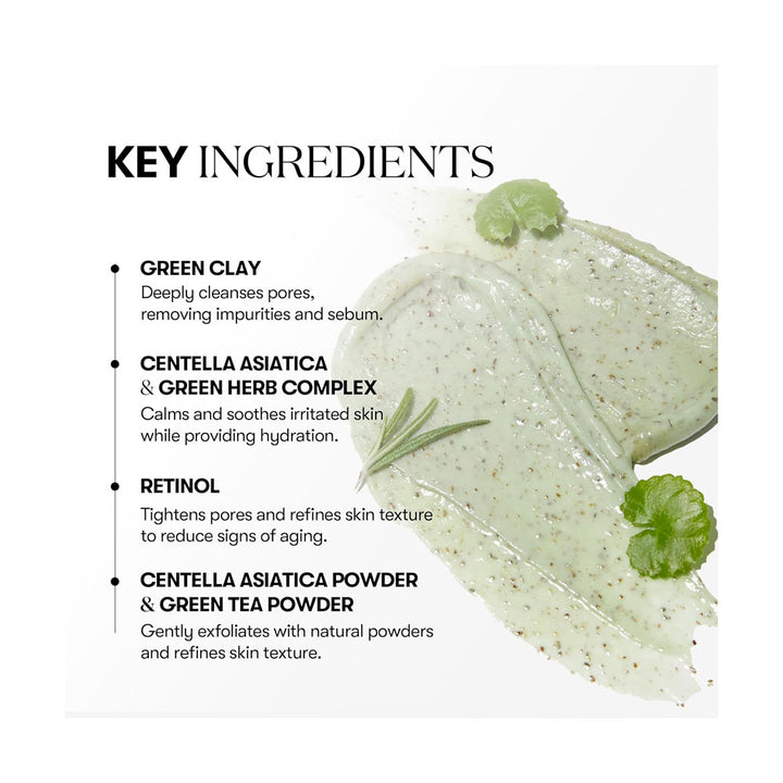 VT Cosmetics Cica Mask Cleanser - Peaches&Creme Shop Korean Skincare Malta