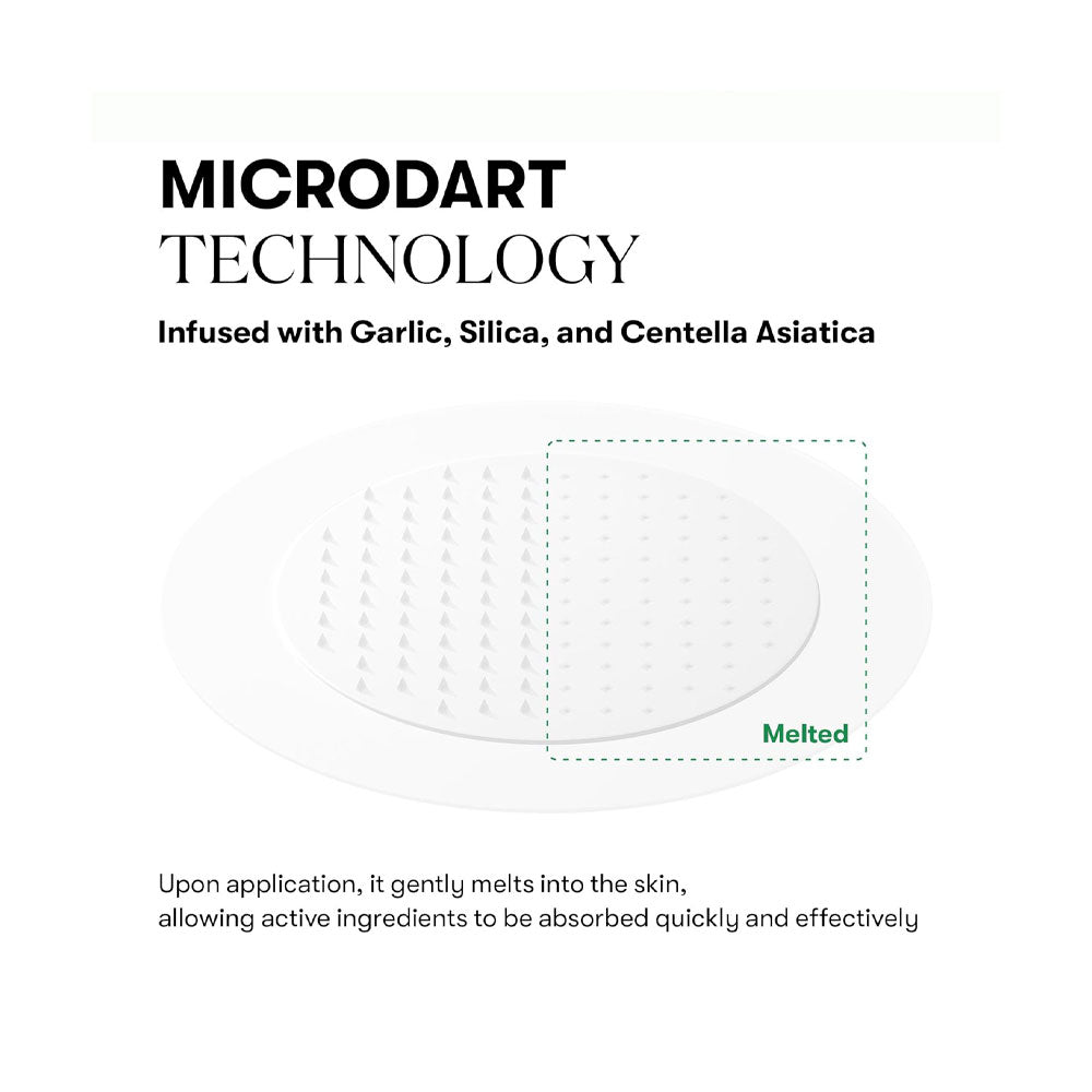 VT Garlic AC Reedle Shot Point Patch - Peaches&Creme Shop Korean Skincare Malta
