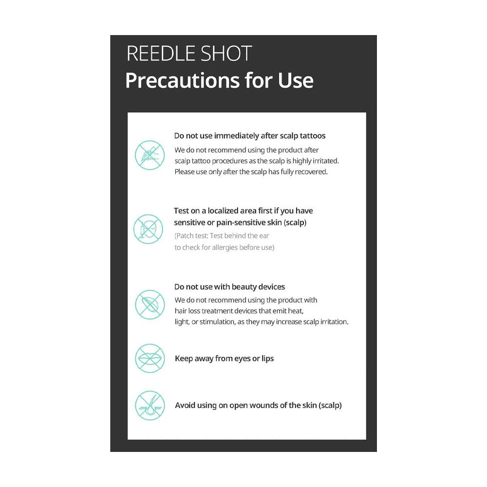 VT Reedle Shot Hair Ampoule 100dL - Peaches&Creme Shop Korean Skincare Malta